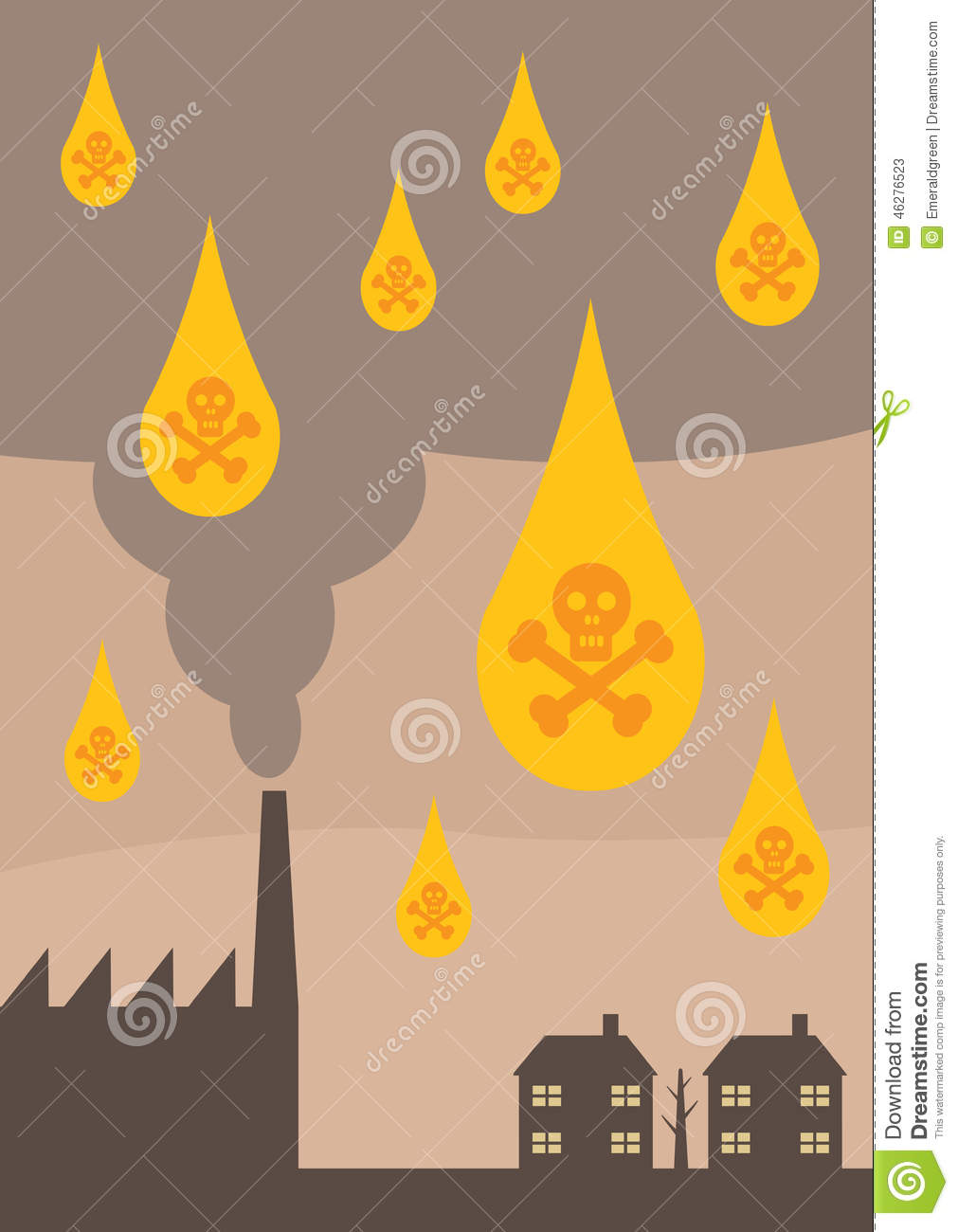 Of Toxic Air Pollution On The Environment In The Form Of Acid Rain
