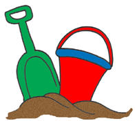Pail And Shovel Clipart Cartoon Of A Waving Beach Pail Pictures To Pin