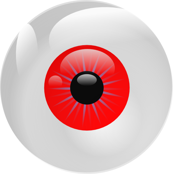 Eyeball Red Clip Art