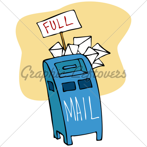 Full Mailbox   Gl Stock Images