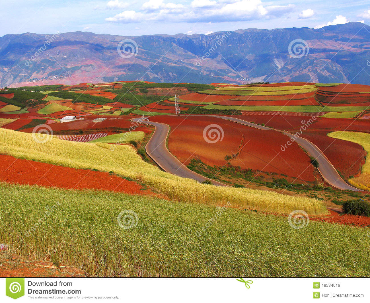     Large Amounts Of Iron The Color Is Red Soil The Main Crop Is Barley