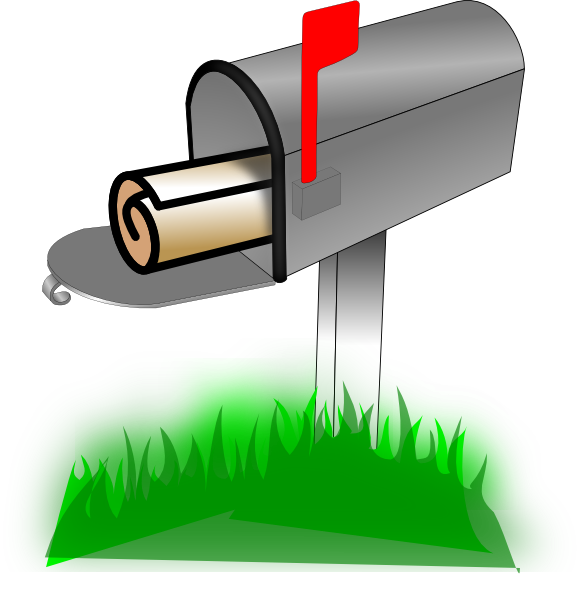 Mailbox Png Clip Art At Clker Com   Vector Clip Art Online Royalty    