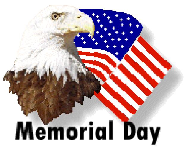 Memorial Day Clip Art And Free Memorial Day Graphics Of Eagles And