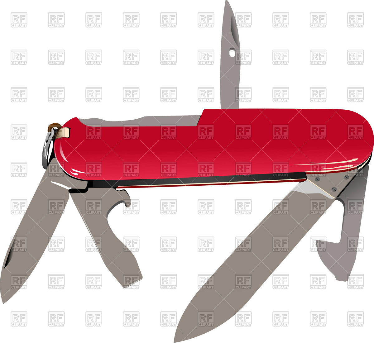     Swiss Pocket Knife 51164 Download Royalty Free Vector Clipart  Eps