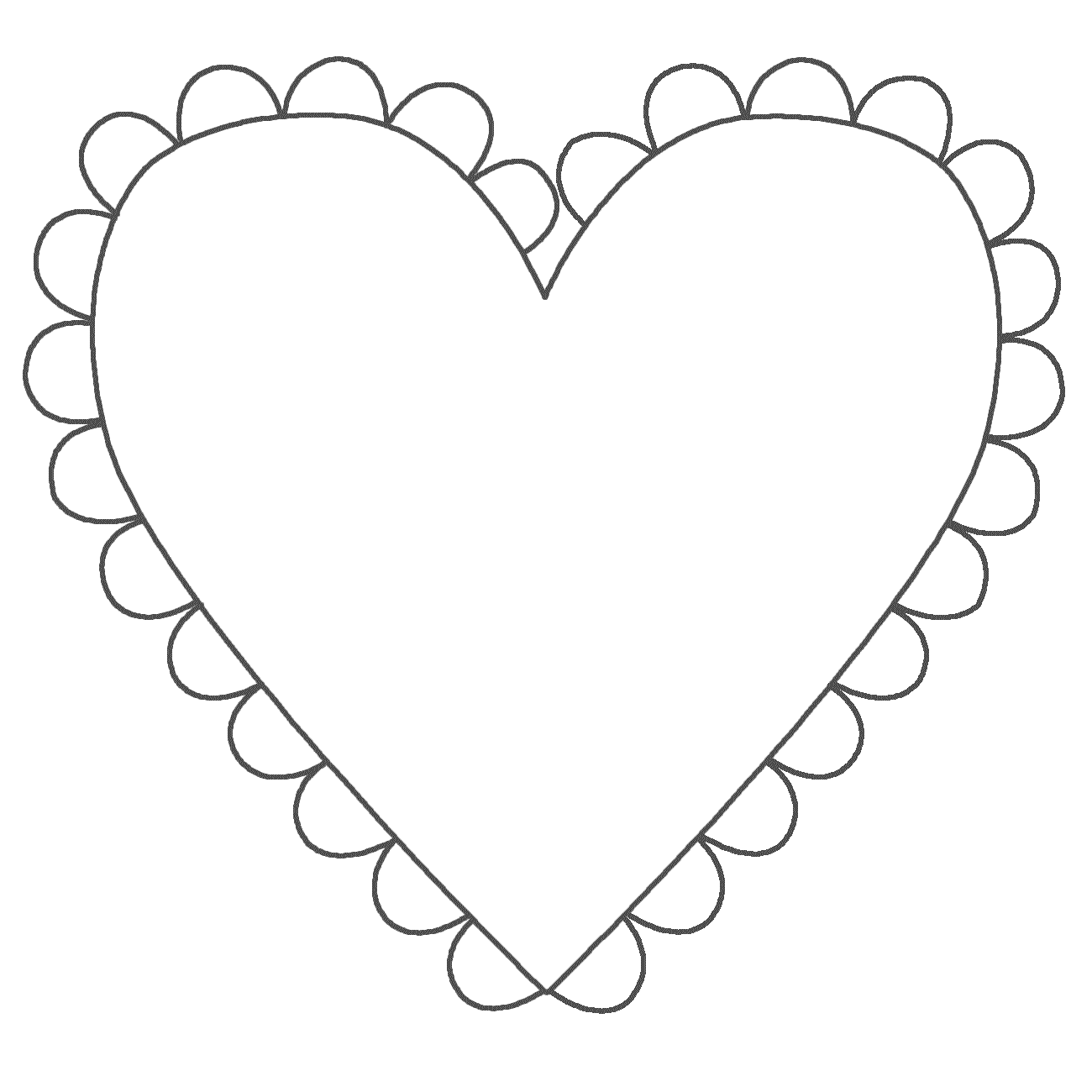 10 Printable Heart Outline Free Cliparts That You Can Download To You    