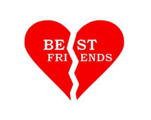 Best Friends Heart Instant Download For Cutting Machines   Svg Dxf Eps    