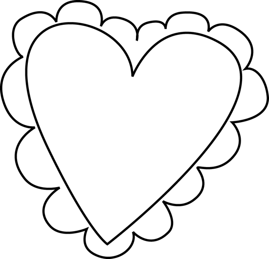 Clipart Heart Black And White   Clipart Panda   Free Clipart Images