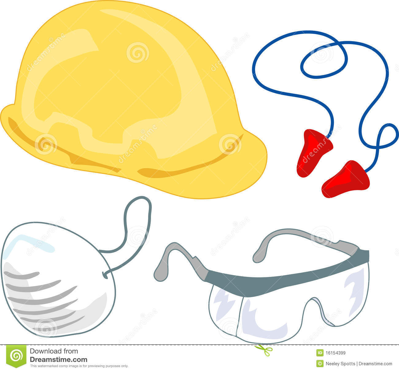 Common Safety Items  Hardhat Earplugs Safety Glasses