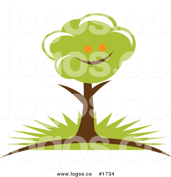 Happy Plant Clipart Royalty Free Happy Tree Logo