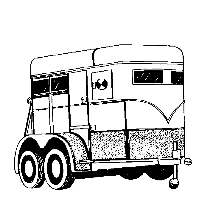 Horse Trailer   Found At The Clip Art Collection