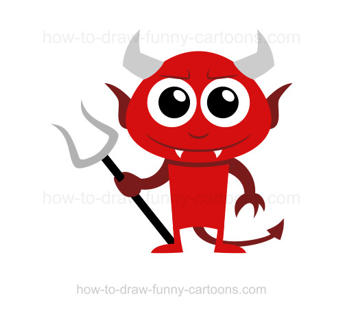 How To Draw A Devil