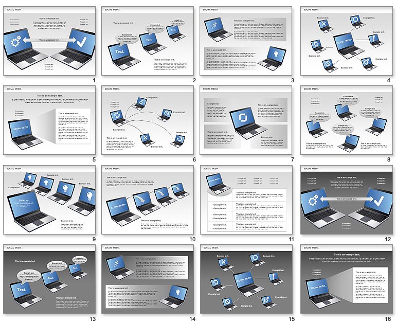 Network Communications For Powerpoint Presentations Download Now