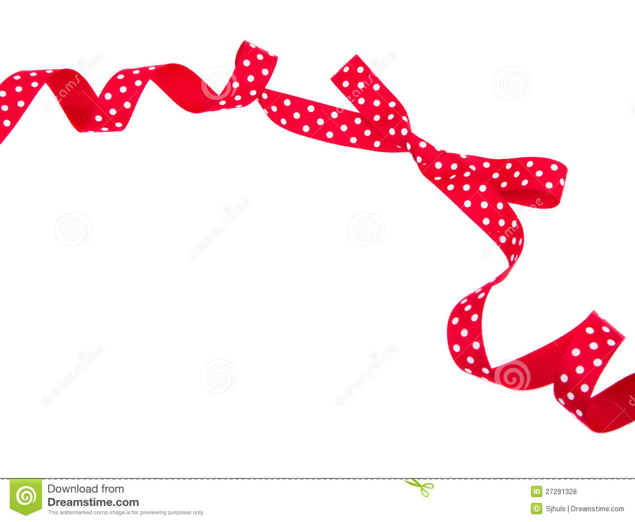 Red Polka Dot Bow Clipart Red Polka Dot Bow Isolated On