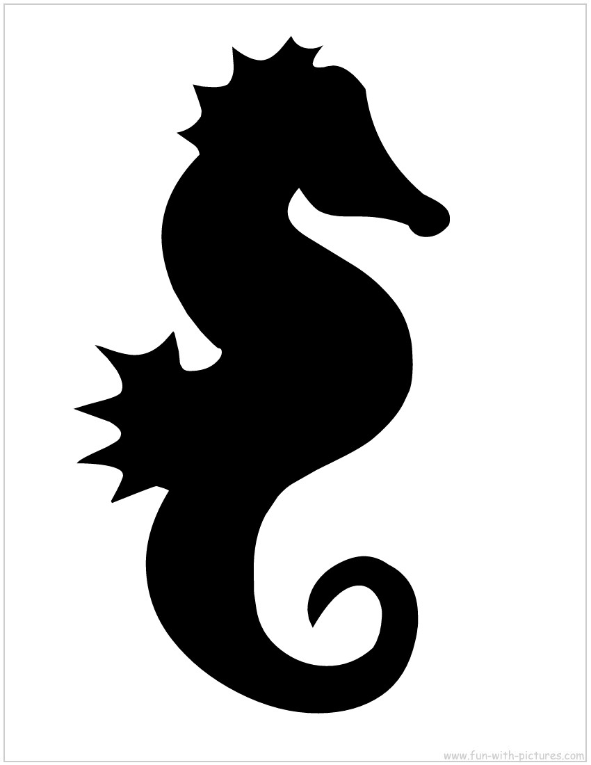 Seahorse Silhouette   Clipart Panda   Free Clipart Images