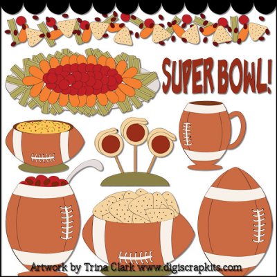 Super Bowl Party Clip Art Super Bowl Party 3 Clip Art