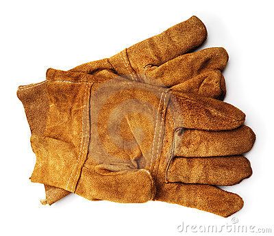 Broken In Leather Work Gloves   Zombies   Pinterest