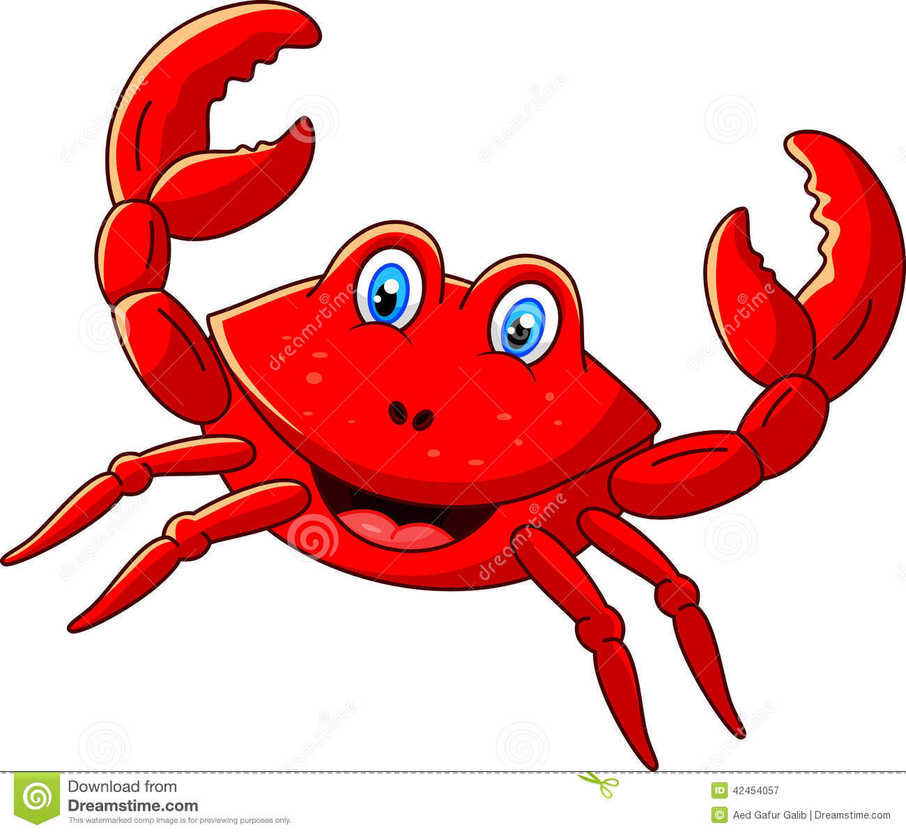 Cute Blue Crab Clipart Cute Crab Clipart Cute Crab
