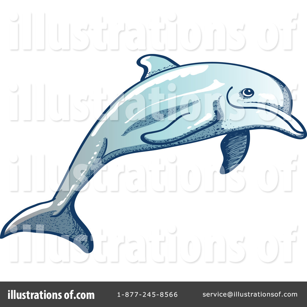 Dolphin Clipart  1061586 By Zooco   Royalty Free  Rf  Stock