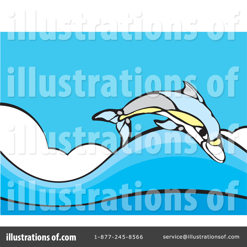 Dolphin Clipart  44897   Illustration By Xunantunich
