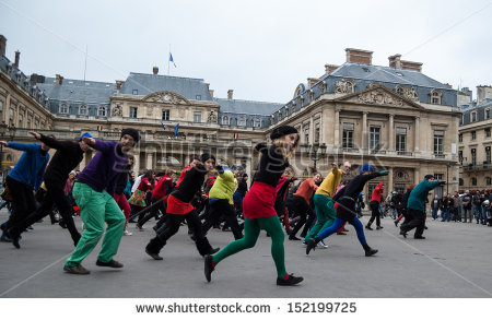 Flash Mob Is Held In Memory Of Famous Dancer Dominique Bagouet