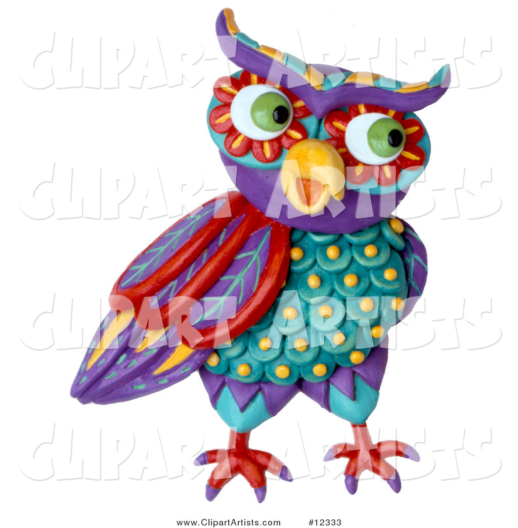 Larger Preview  3d Owl Clipart By Amy Vangsgard