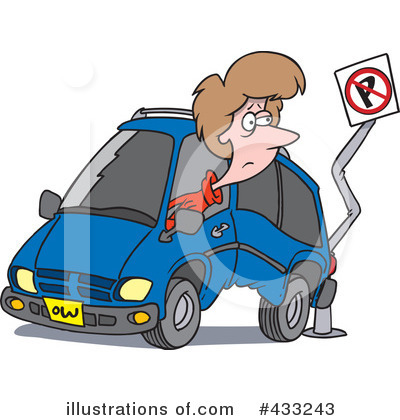 Royalty Free  Rf  Driving Clipart Illustration By Ron Leishman   Stock