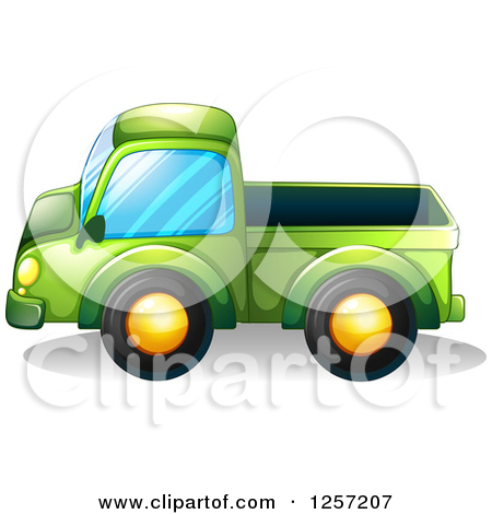 Royalty Free  Rf  Pick Up Truck Clipart Illustrations Vector