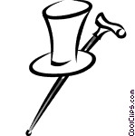 Top Hat And Cane Clipart   Clipart Panda   Free Clipart Images