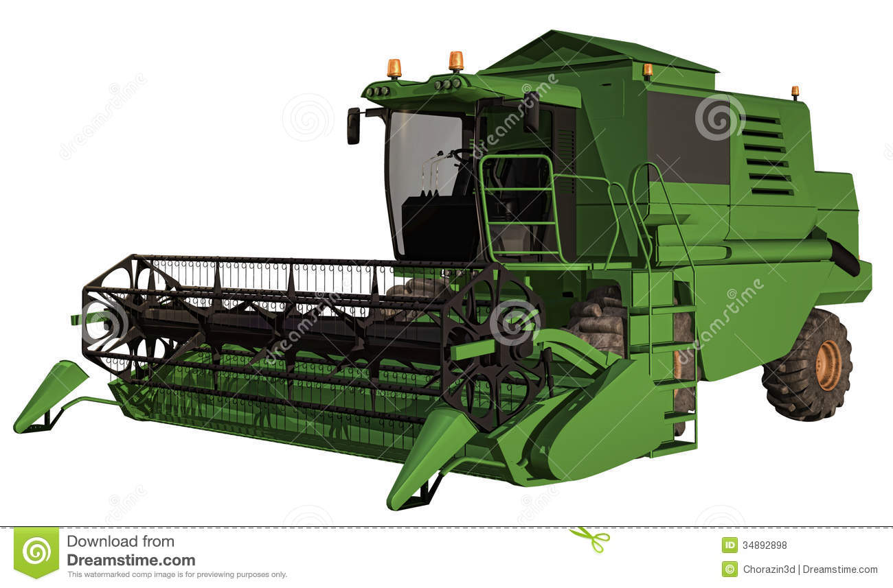 Combine Clipart Combine Harvester Royalty Free