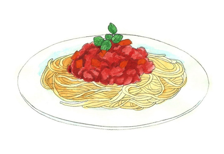 Draw Spaghetti Dish  Via Wikihow Com On This Page You Will See