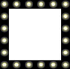 Marquee Lights Clipart With Light Bulbs Clip Art