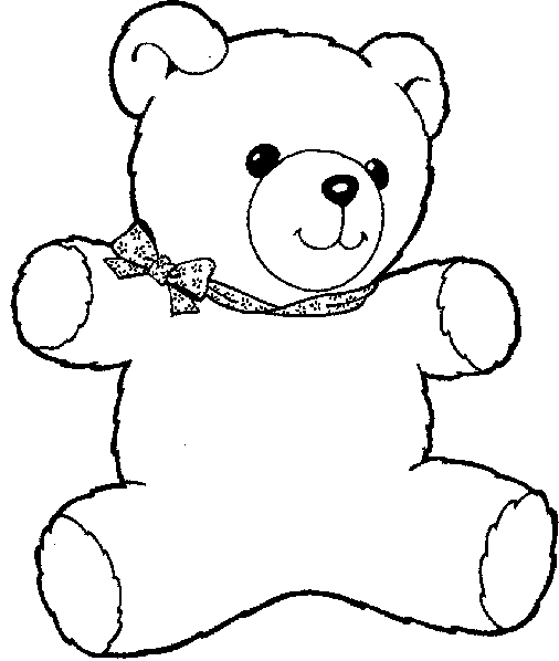 21 Basic Outline Teddy Bear Free Cliparts That You Can Download To You