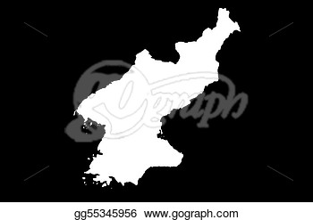 Clip Art   Democratic People  S Republic Of Korea  Stock Illustration