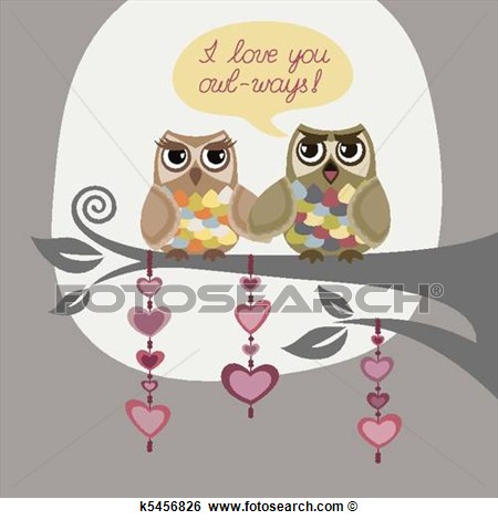 Clip Art Of I Love You Always K5456826   Search Clipart Illustration