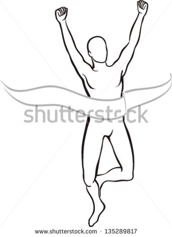Crossing Finish Line Stock Photos Images   Pictures   Shutterstock