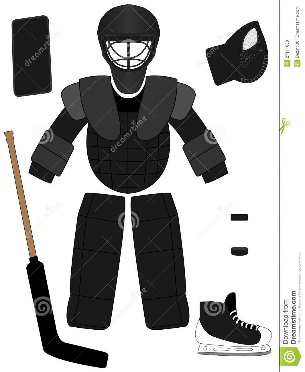 Displaying 11  Images For   Baseball Catchers Gear Clip Art