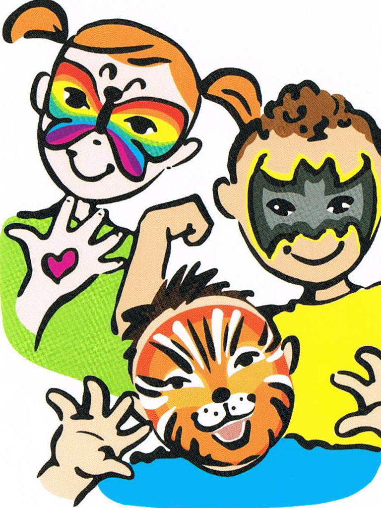 Face Painting Clip Art   Cliparts Co
