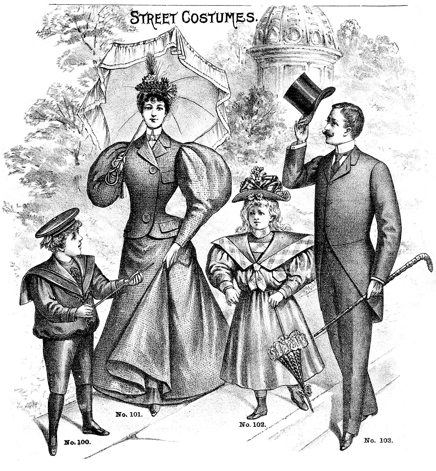 Father S Day Clip Art   Victorian Family   Dad   The Graphics Fairy