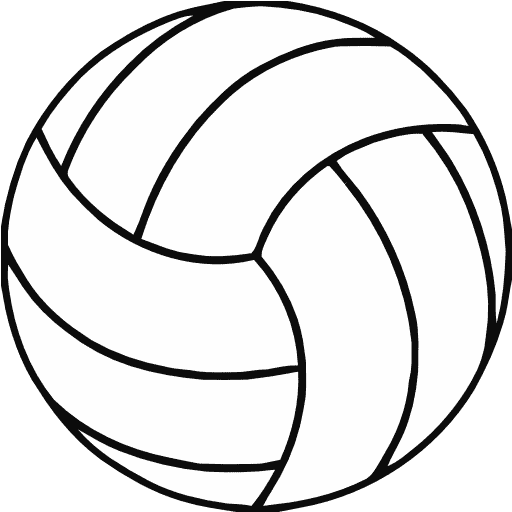 Free Volleyball Clipart Black And White   Clipart Panda   Free Clipart    