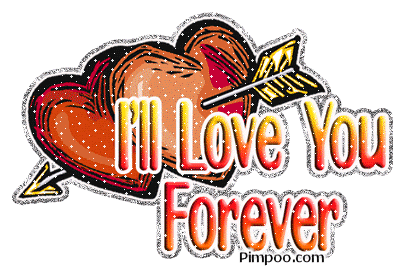 Graphics   Love   I Ll Love You Forever Glitter Graphic