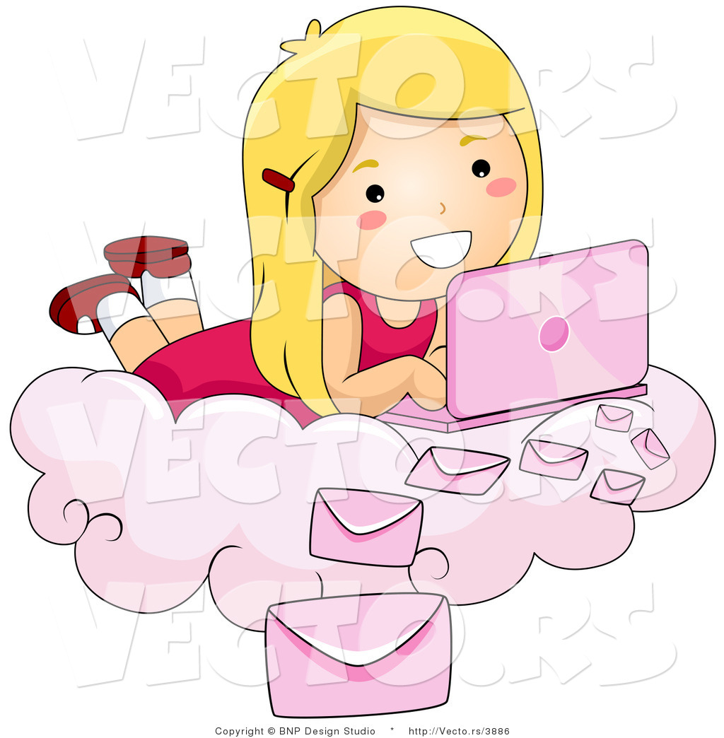 Happy Lady Clipart Free Email Stock Clipart