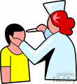 Nurse Taking A Childs Vital Signs
