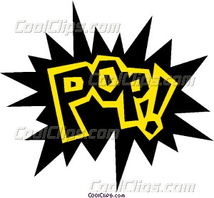 Pop  Vector Clip Art
