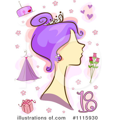 Royalty Free  Rf  Fashion Clipart Illustration  1115930 By Bnp Design