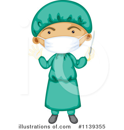 Surgeon Clipart  1139355   Illustration By Colematt