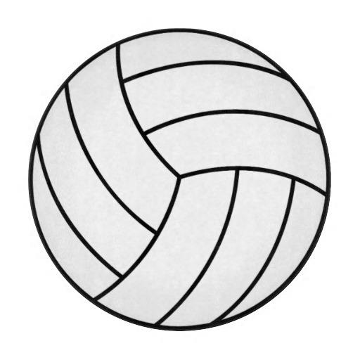 Volleyball Player Black And