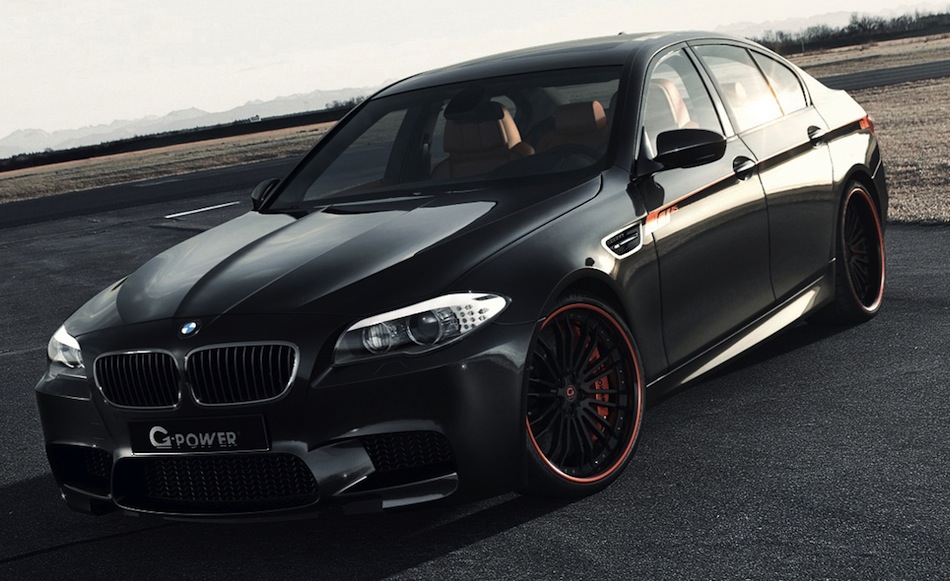 2012 G Power Bmw M5 Front 3 4 View  Black
