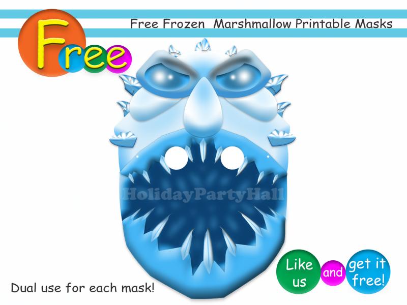 Disney Frozen Clipart Frozen Disney Marshmallow Mask