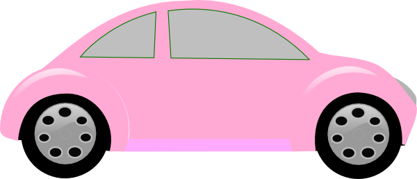 Light Pink Car Clip Art At Clker Com   Vector Clip Art Online Royalty