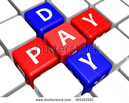 Pay Day   Stock Photo